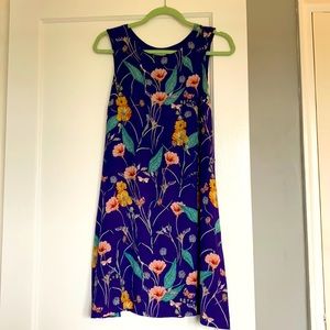 ANTHROPOLOGIE HD IN PARIS Floral Sleeveless Dress
